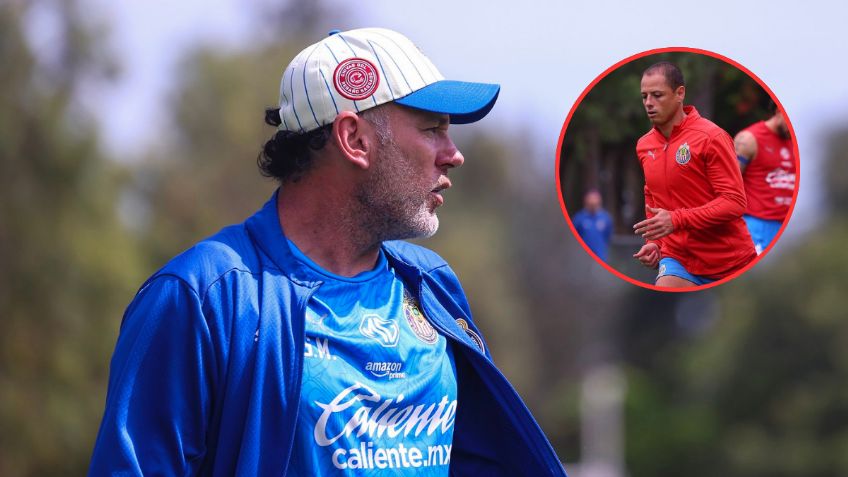 Gabriel Milito explicó por qué Chicharito Hernández no jugó con Chivas; ¿no entra en planes?