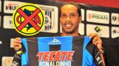 Foto ilustrativa de la nota titulada: El insólito motivo por el que Ronaldinho no jugó en el América tras su llegada a la Liga MX en 2014