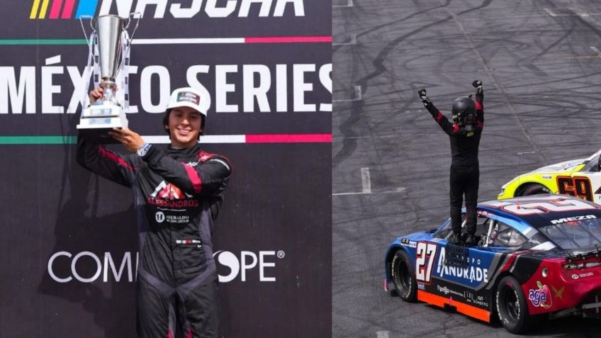 Helio Meza gana la Challenge en Puebla y se corona en la NASCAR México Series en su año de debut