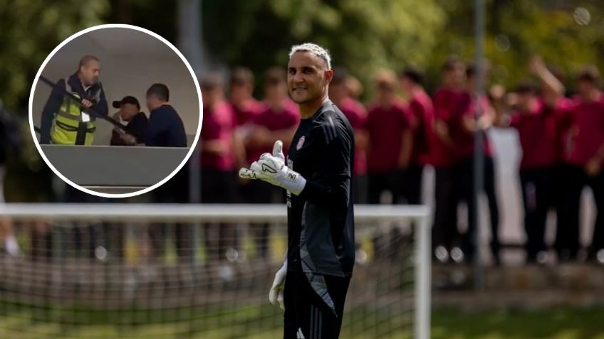 Así fue la llegada de Keylor Navas a CDMX; decenas de fans de Pumas lo esperaban en el AICM | VIDEO