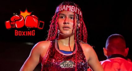 Romina "La Bambita" Castán, mexicana de 12 años, debutará en el boxeo profesional