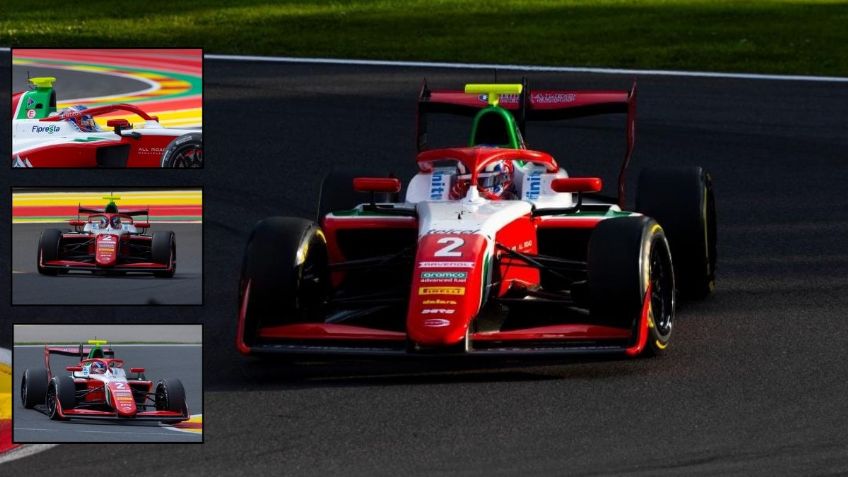 F2: Noel León, piloto de Alessandros Racing, tiene la mira puesta en el podio de Spa-Francorchamps