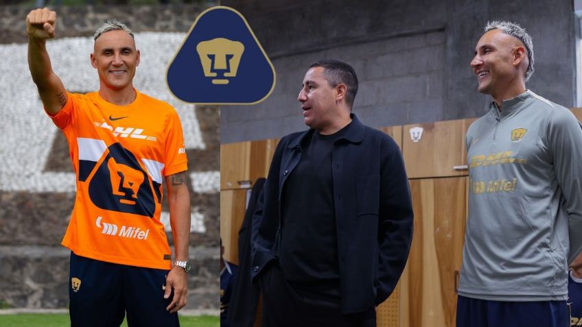 Keylor Navas, listo para debutar con Pumas tras completar el registro ante la Liga MX