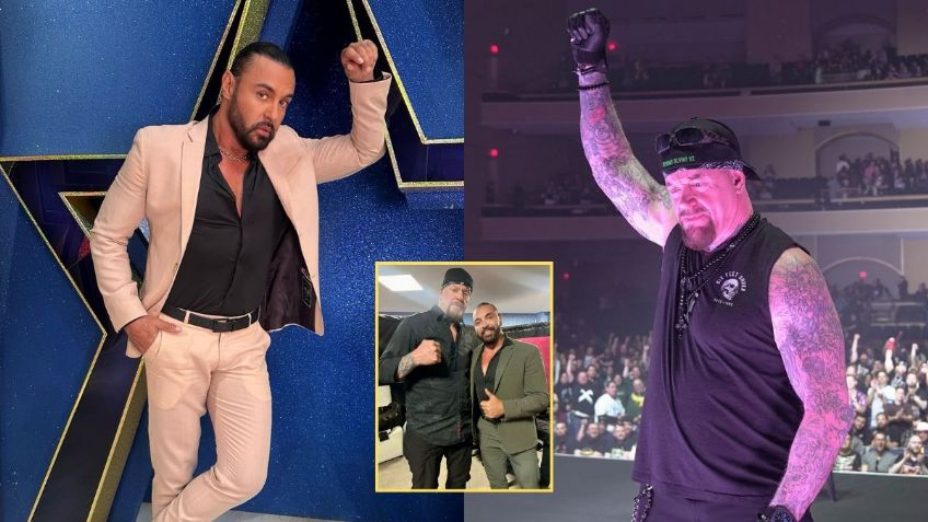 Latin Lover se rinde ante The Undertaker tras presumir FOTO icónica con la leyenda de la WWE