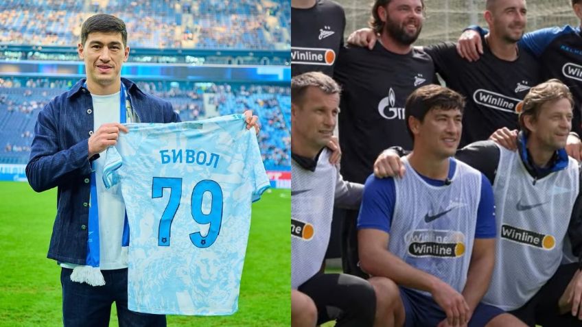 Dmitry Bivol: La vez que cambió los guantes por el balón y entrenó futbol con el Zenit | VIDEO