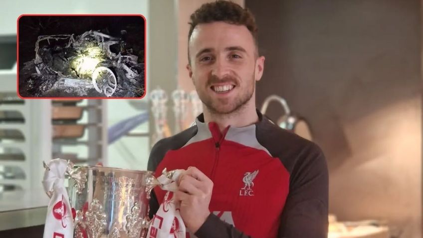 Muerte de Diogo Jota: Así terminó su Lamborghini en Zamora, España | VIDEO