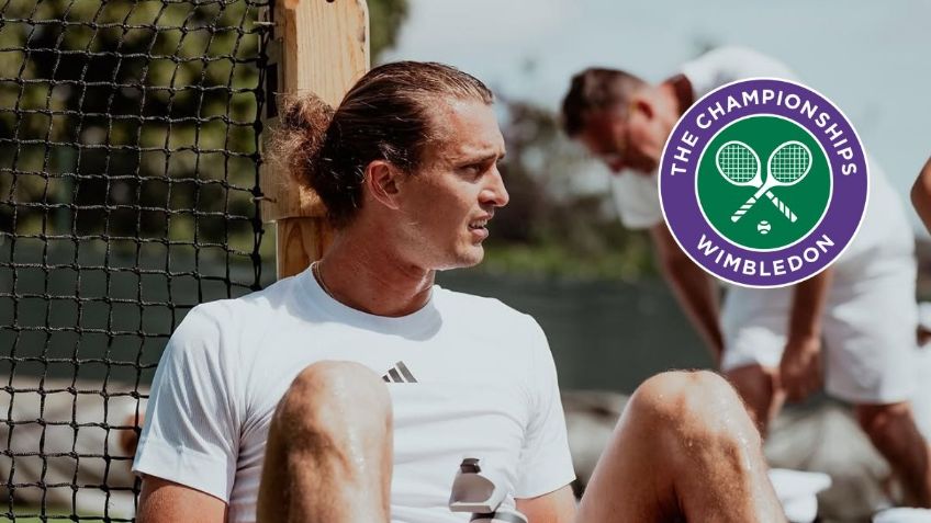 “Me siento solo”, la confesión de Zverev sobre su salud mental tras ser eliminado en Wimbledon