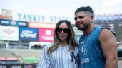 Foto ilustrativa de la nota titulada: MLB 2025: Belinda fue invitada al Yankee Stadium y conoció a Jonathan Aranda
