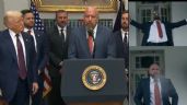 Foto ilustrativa de la nota titulada: ¿Cómo llegó Triple H ahí? Donald Trump reclutó al directivo de WWE para su gobierno