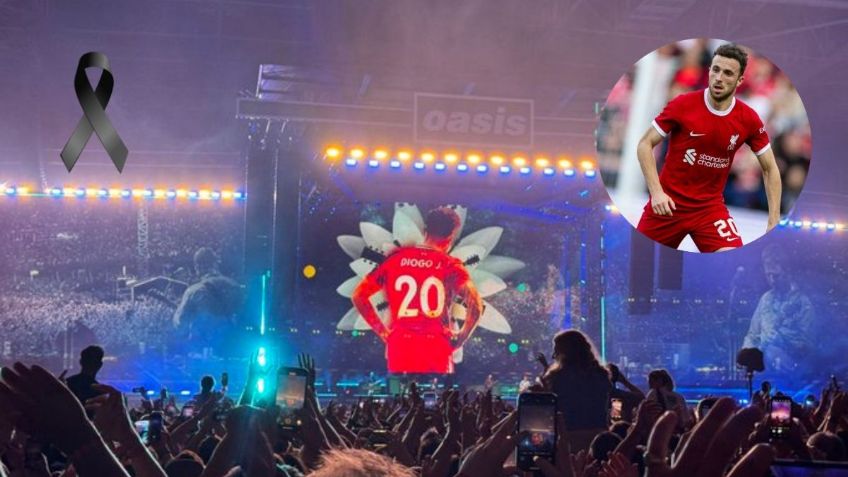 Oasis rinde homenaje a Diogo Jota durante concierto, con la canción "Live Forever" | VIDEO