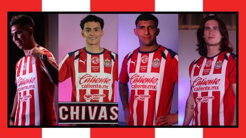 ¿Quiénes son los refuerzos de Chivas para el Apertura 2025?