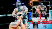 Foto ilustrativa de la nota titulada: CMLL: The Beast Mortos impone su rudeza frente a Esfinge en la Arena México
