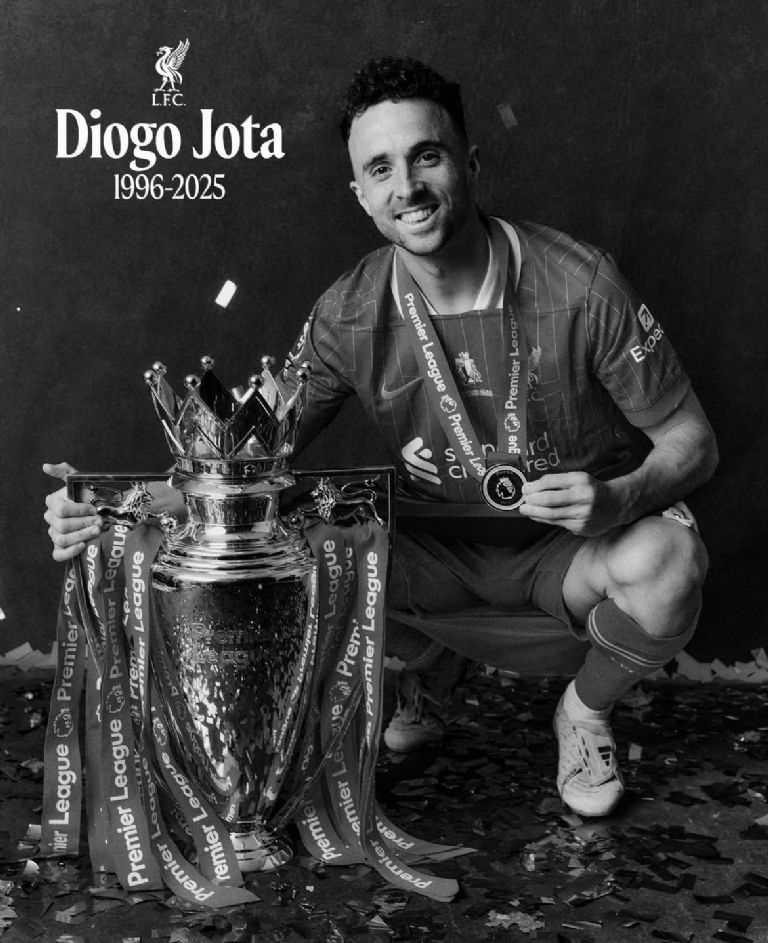 El Liverpool pagará los estudios de los tres hijos de Diogo Jota