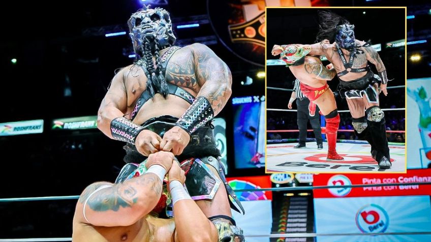 CMLL: The Beast Mortos impone su rudeza frente a Esfinge en la Arena México