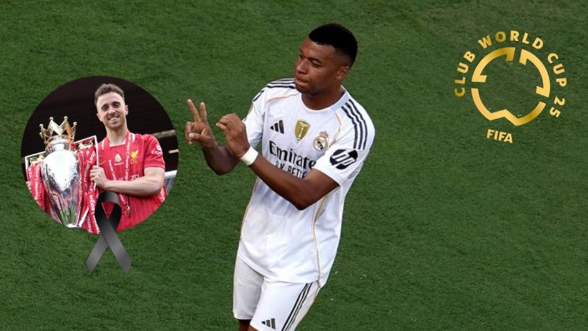 Kylian Mbappé dedicó su gol a Diogo Jota; así fue el homenaje del delantero del Real Madrid | VIDEO