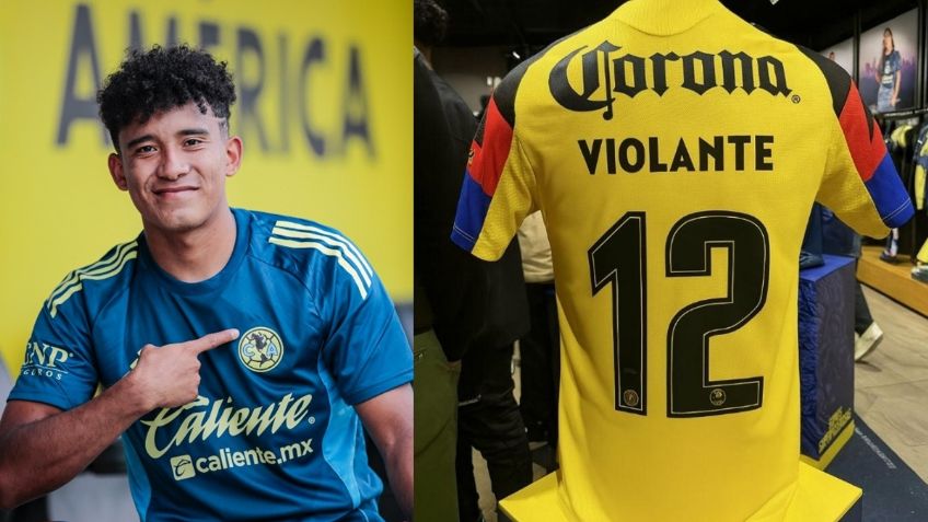 Club América: Isaías Violante y la emotiva razón por la que utiliza el dorsal 12 en la Liga MX