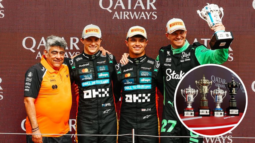 F1: Lego elaboró los trofeos del GP de Gran Bretaña; así fue el proceso