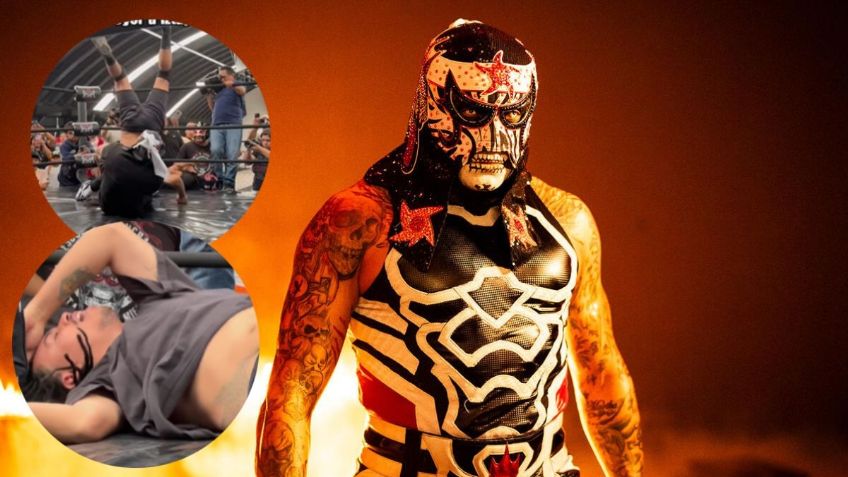Penta aplicó un "Mexican Destroyer" al comediante Iztaparrasta; mostró toda su rudeza | VIDEO