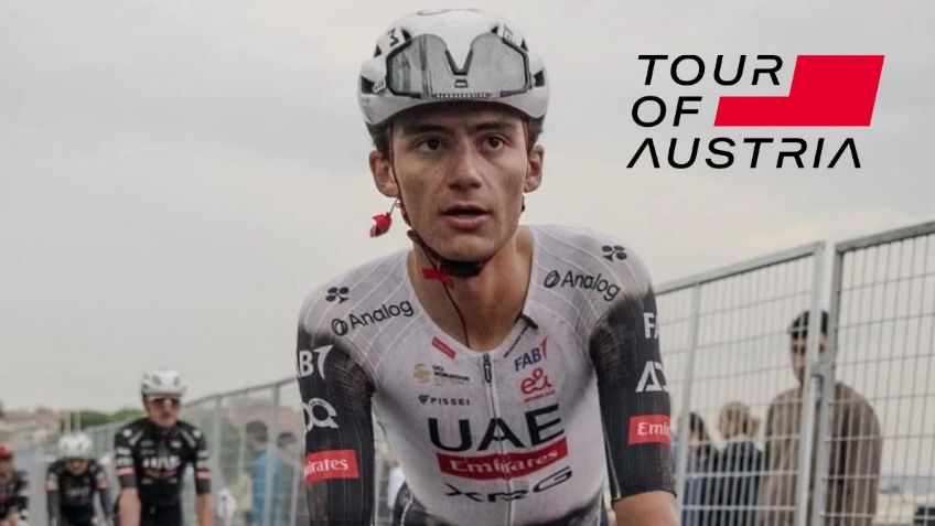 Isaac del Toro asegura el quinto puesto en su debut dentro de la Vuelta a Austria 2025