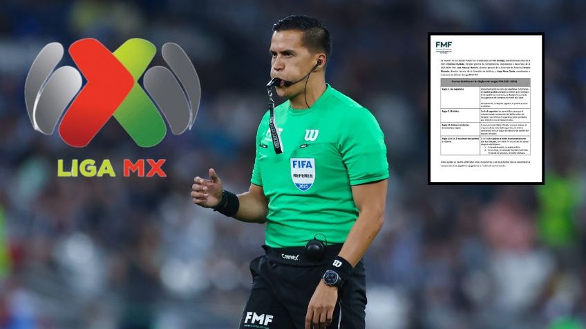 Liga MX aplicará cambios en el arbitraje para el Apertura 2025; ¿qué nuevas reglas entran en vigor?