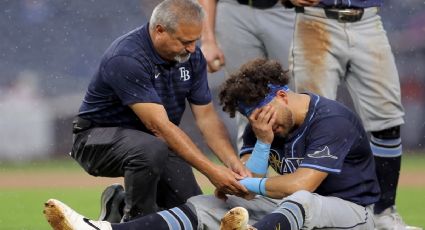 Confirman fractura del mexicano Jonathan Aranda en Grandes Ligas ¿Cuándo estará de regreso con Rays?