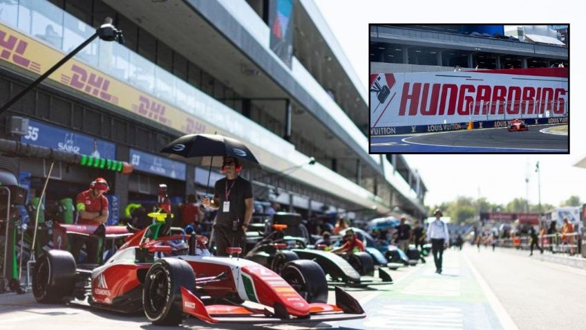 F3: Noel León registra buenos tiempos previo a la carrera en Hungría