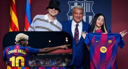 ¿Nuevo amorío? Captan a Nicki Nicole con jersey de Lamine Yamal en goleada del Barcelona | FOTOS