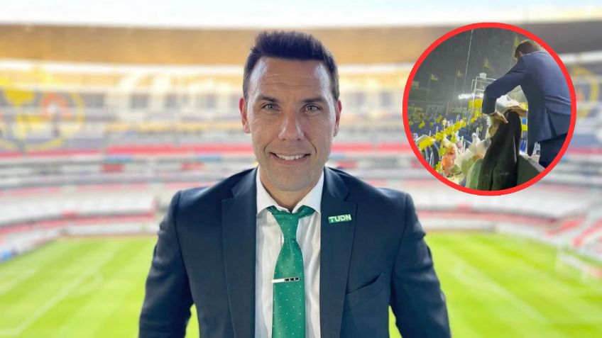 Ruso Zamogilny regaló su abrigo a un niño para protegerse de la lluvia en juego del América | VIDEO