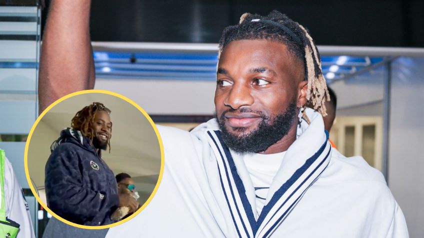 Fans del América confunden a Allan-Saint Maximin con su hermano en el Estadio Azulcrema | VIDEO