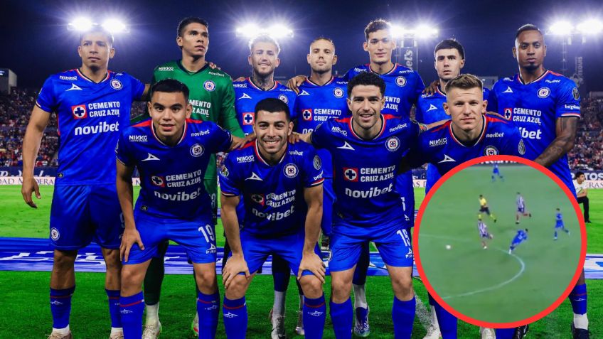 Cruz Azul continúa con su invicto y vence al San Luis con asistencia de lujo de Paradela | VIDEO
