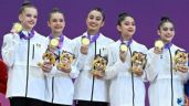 Foto ilustrativa de la nota titulada: ¡Orgullo Mexicano! Equipo de gimnasia rítmica gana medalla de oro en Asunción 2025