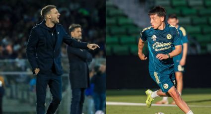Martín Anselmi elogia a Alexis Gutiérrez y se "atribuye" su fichaje con el América