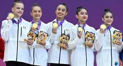 ¡Orgullo Mexicano! Equipo de gimnasia rítmica gana medalla de oro en Asunción 2025