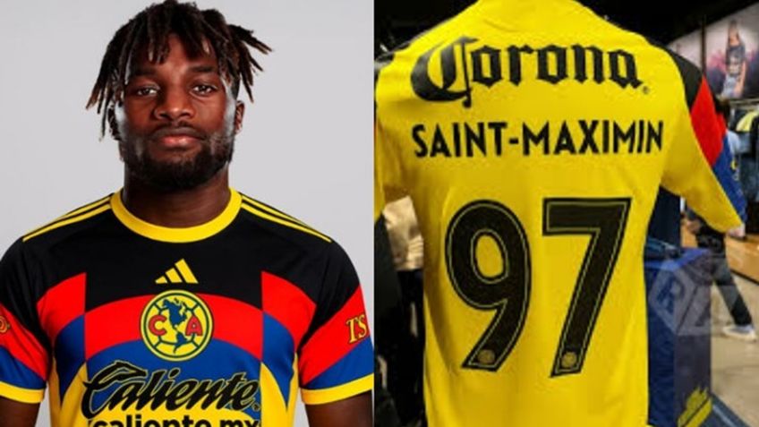 Apertura 2025: América confirma el exótico dorsal que Allan Saint-Maximin portará en la Liga MX