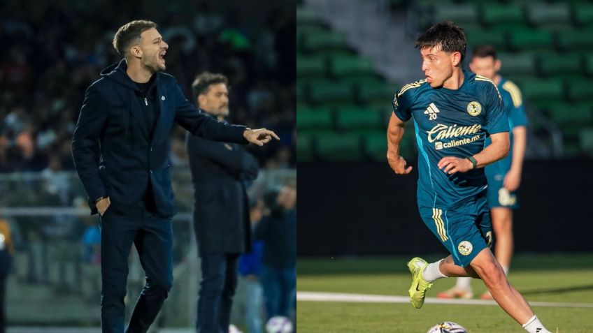 Martín Anselmi elogia a Alexis Gutiérrez y se "atribuye" su fichaje con el América