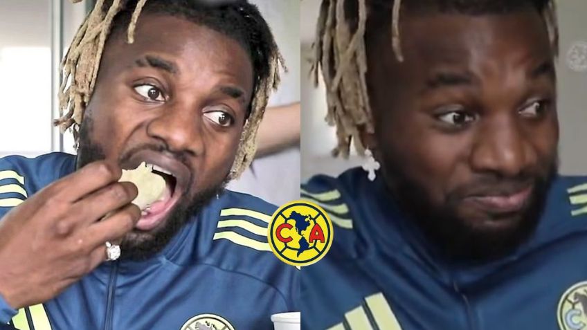 Allan Saint-Maximin ya probó los tacos: "picosos, pero buenos"; así fue su reacción | VIDEO