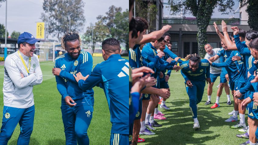 André Jardine bromeó con Allan Saint-Maximin en su primera conversión | VIDEO