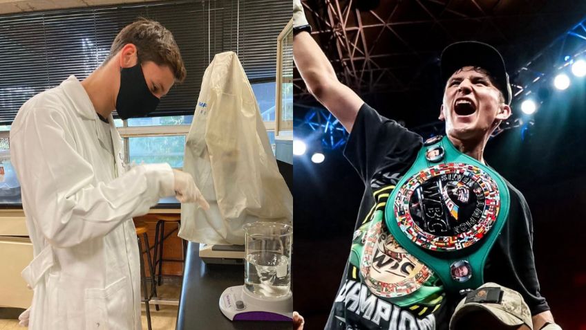 De la neurociencia al ring: Alan "David Rey" Picasso, el boxeador mexicano que sueña en grande