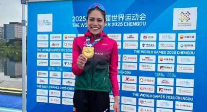 ¡Orgullo Mexicano! Anahí Álvarez conquista la medalla de oro en duatlón en los World Games 2025