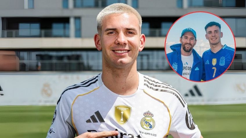 Franco Mastantuono sorprende al Real Madrid tras revelar a su ídolo: “El mejor del mundo es Messi”