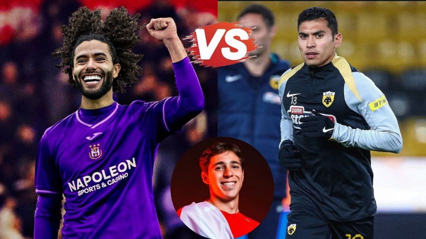 Chino Huerta vs Orbelín Pineda, por un lugar en la Conference League; Mateo Chávez está a un paso