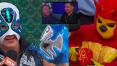 Foto ilustrativa de la nota titulada: La Casa de los Famosos: Atlantis Jr. y Kemalito regalan sus máscaras a Abelito y Aldo | VIDEO