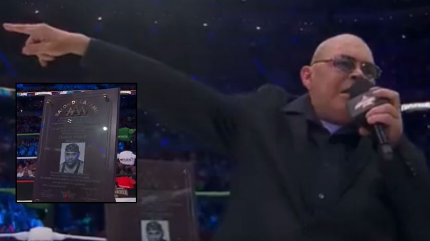 Triplemanía XXXIII: Konnan se "pelea" con fan, durante su inducción al Salón de la Fama AAA | VIDEO