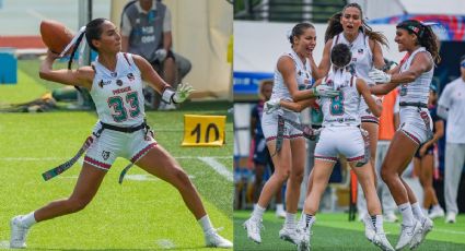 ¡Bicampeonas! México gana la medalla de oro en flag football ante EU en los World Games 2025