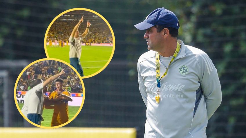 André Jardine se defiende luego de que Juan Brunetta lo encaró por señal del Tricampeonato | VIDEO