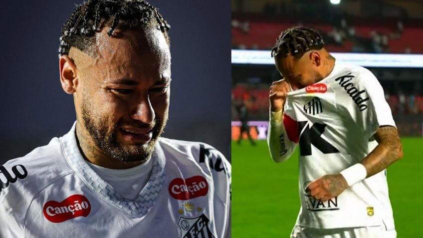 Neymar rompe en llanto tras dolorosa goleada del Vasco da Gama al Santos en Brasil | VIDEO