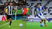 Foto ilustrativa de la nota titulada: Apertura 2025: Pachuca y Monterrey, líderes de la Liga MX tras el cierre de la Jornada 5