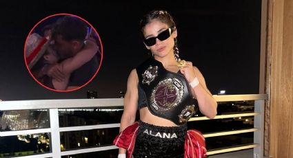 Supernova: Alana Flores besa a Sebastián Cáceres tras ganar su cuarto título de boxeo | VIDEO