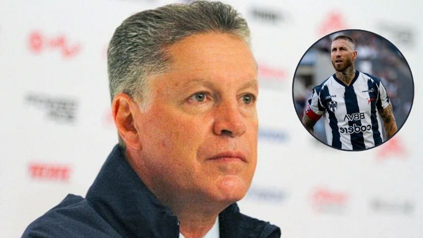 Ricardo Peláez critica el rol de Sergio Ramos en Monterrey: “Vino a hacer goles y no a defender"