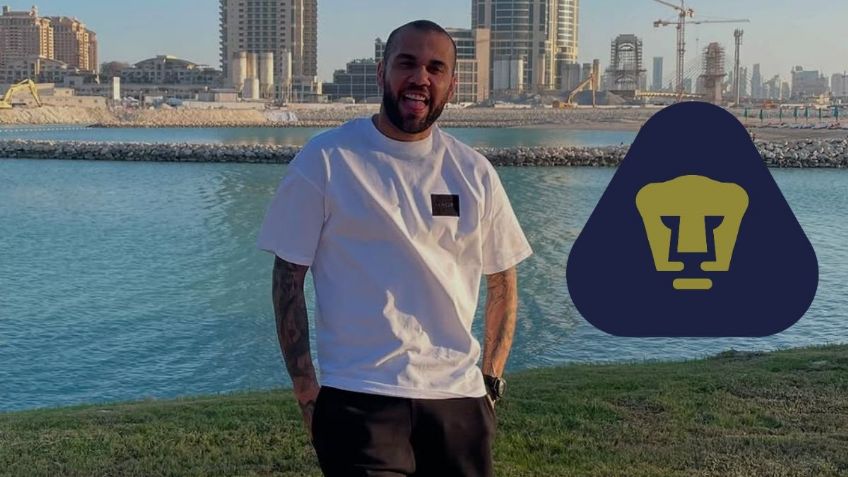Dani Alves lanza guiño a la Liga MX; así portó el jersey de una leyenda de Pumas | FOTO